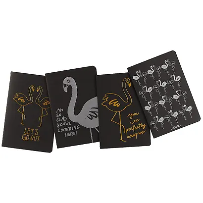Тетрадь Black flamingo, 28 листов, в ассортименте - фото 3