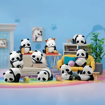 Фигурка коллекционная 52 Toys Panda Roll Panda As A Cat в ассортименте (коробка) (10х6,5х6,5) (64652) - фото 5