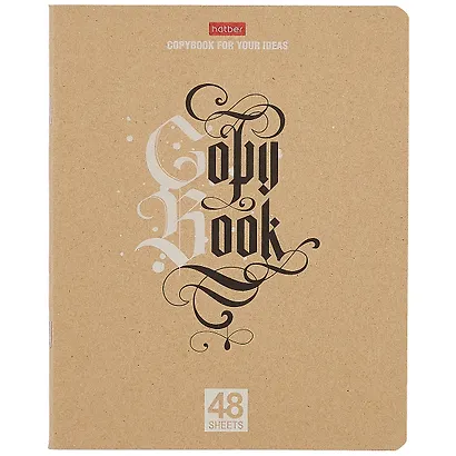 Тетрадь в клетку Hatber, Copybook, 48 листов, в ассортименте - фото 3