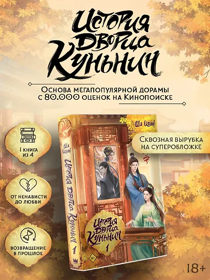 История дворца Куньнин. Книга 1 + 3D открытка с вырубкой - фото 2
