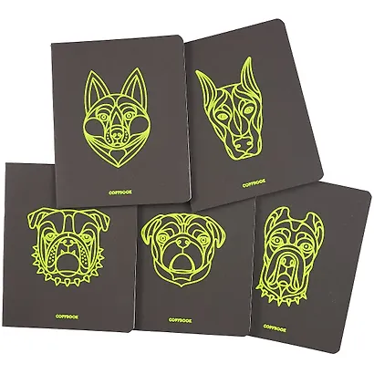 Тетрадь в клетку Listoff, "Total Black. Oh my dog", 48 листов, в ассортименте - фото 7