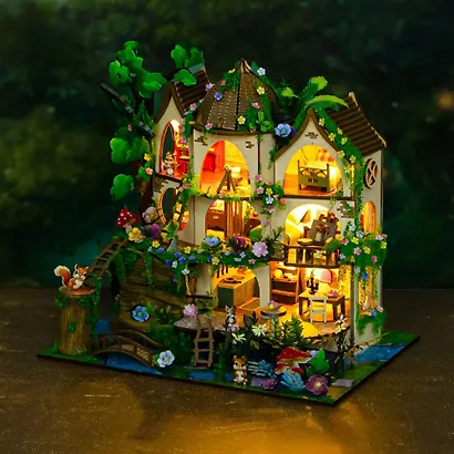 Mini house DIY. Лесной теремок - фото 2