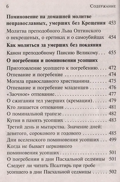 Псалтирь, чтомая по усопшим. Каноны, молитвы, лития, панихида - фото 5
