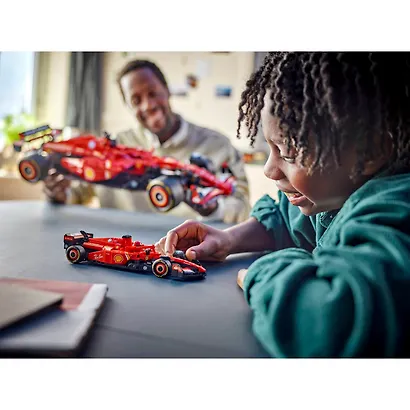 77242 Конструктор детский LEGO Speed Champions Гоночный автомобиль Формула-1 Ferrari SF-24, 275 деталей, возраст 10+ - фото 9