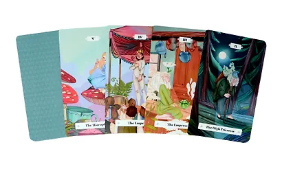 WOODLAND FAIRY TALE TAROT (78 карт+инструкция) - фото 3