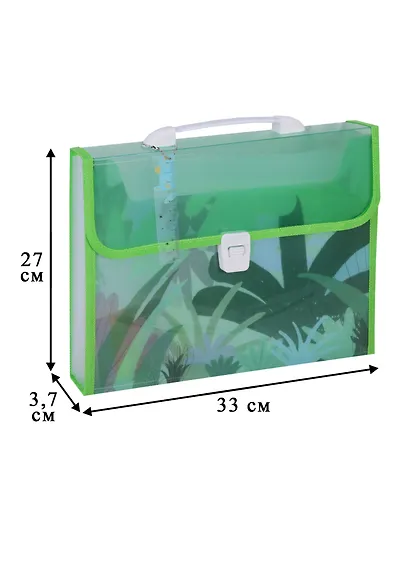 Портфель 12 отд. “Warm and Sunny", пластик - фото 6