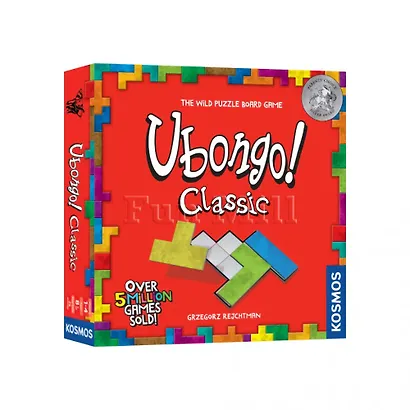 Настольная игра Kosmos "Ubongo" (Убонго с русскими правилами) база - фото 1