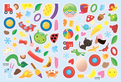 Соединялки. Дорисуй, раскрась, наклей - фото 6