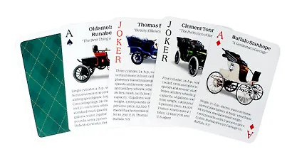 TURN OF THE CENTURY MOTOR CARS PLAYING CARD (54 карты) - фото 2