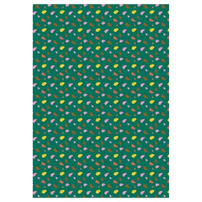 Бумага упаковочная 70*100см "Golden Pattern" инд.уп., ассорти - фото 6