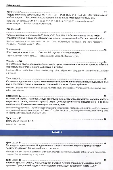 Мы изучаем русский с переводом на английский язык. Элементарный уровень (А1): учебник по русскому языку как иностранному - фото 3