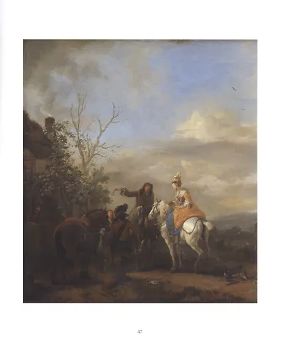 Ян Вейнантс и Филипс Вауверман. Идеальный пейзаж: "Сборы на соколиную охоту" - фото 2