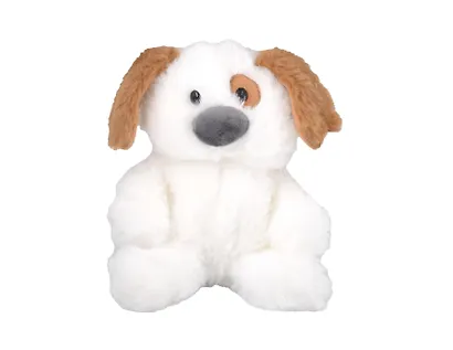 Мягкая игрушка Собачка белая с пятнышком (16см) (12-960-202508-XP16) - фото 2