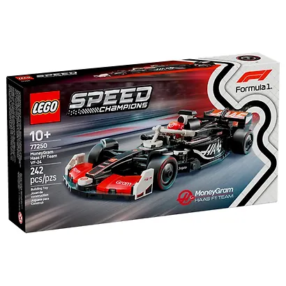 LEGO Speed Champions: Гоночный автомобиль MoneyGram Haas F1 Team VF-24, 242 детали (77250) - фото 2