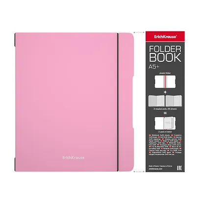 Тетрадь в клетку Erich Krause, Folder book Pastel, 96 листов, в ассортименте - фото 3