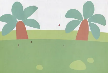 Аппликация. Животные жарких стран - фото 3