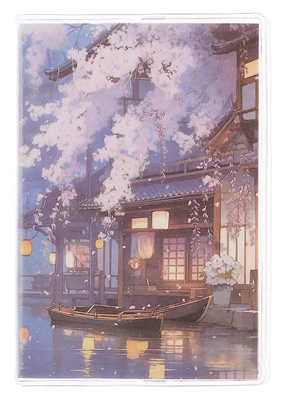 Записная книжка А7 80л лин. "Пейзажи Азии" в ПВХ-обложке, тонир.внутр.блок, ассорти - фото 5