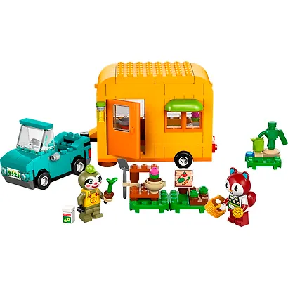 LEGO Animal Crossing: Фургон и магазин в саду Лейфа, 263 детали (77054) - фото 4