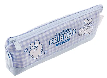 Пенал на молнии Кролики (21,5х8) (ПВХ бокс) - фото 3