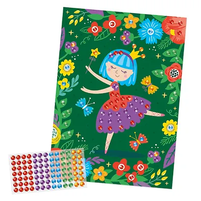 Набор для творчества. Рисунок из страз "Принцесса Фея" - фото 3