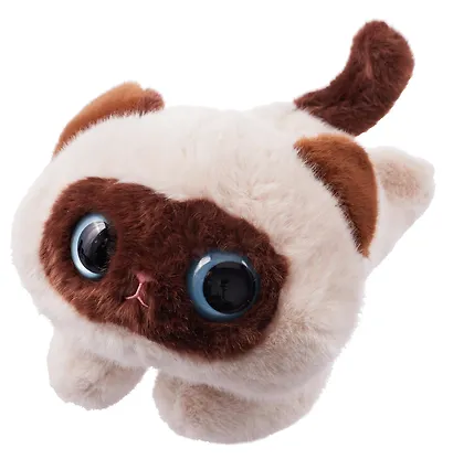 Мягкая игрушка Котик сиамский пушистый (35см) (12-20251028-65L) - фото 6