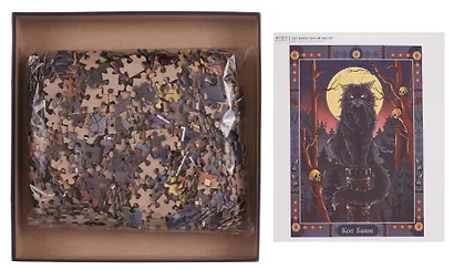 ФРЕЯ. Пазл "Кот Баюн. Славянская мифология", 1000 элементов - фото 2