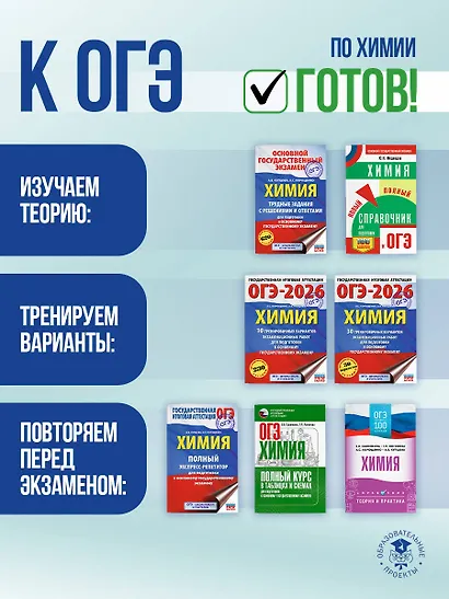 Химия. Краткий справочник для подготовки к ОГЭ и ЕГЭ - фото 8