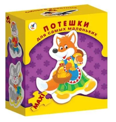 Пазлы для малышей MAXI Дрофа-Медиа ДСМ Потешки - фото 1