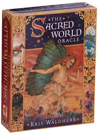 Таро Аввалон, The Sacred World oracle Священный Мир Оракул (карты+инструкция на англ. яз.) (коробка) (ПИ) - фото 1
