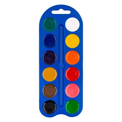 Краски акварельные 12цв "Я-Художник!", пласт.уп., ЗХК - фото 2