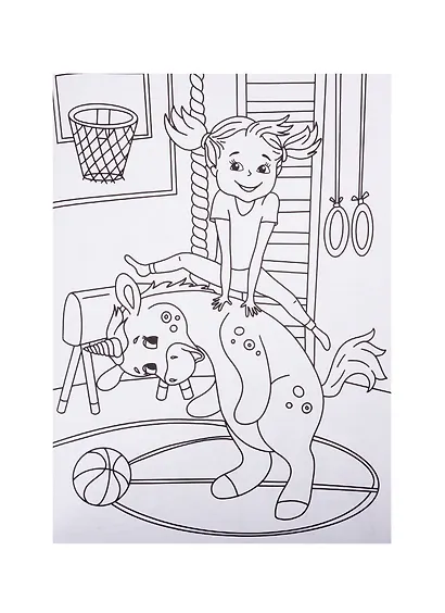 Единороги. Раскраска - фото 2