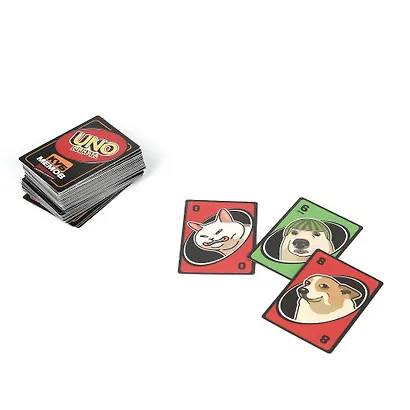 Куб мемов. UNO минута. Карточная игра. 92х130х22 мм. Умные игры в кор.100шт - фото 3