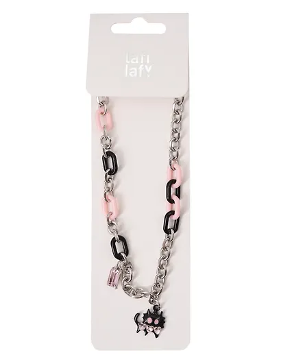 Кулон Котик (латунь) (12-253004-С60) (Lafilaf) - фото 2