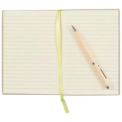 Книга для записей Butterfly, А5, 80 листов, салатовый - фото 3