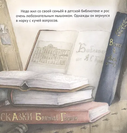 Приключения мышонка в библиотеке. Полезные сказки - фото 3