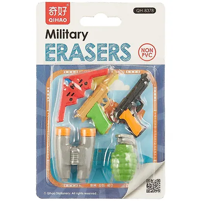 Набор ластиков «Military», 5 штук - фото 2