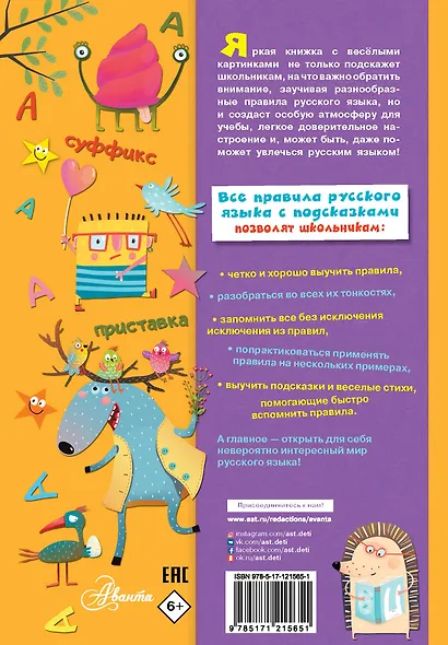 Все правила русского языка с подсказками - фото 2
