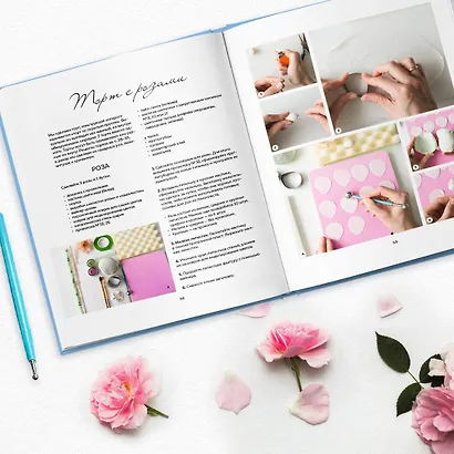 Сахарные цветы. Пошаговый гид по созданию цветов из сахарной мастики для декора тортов - фото 8