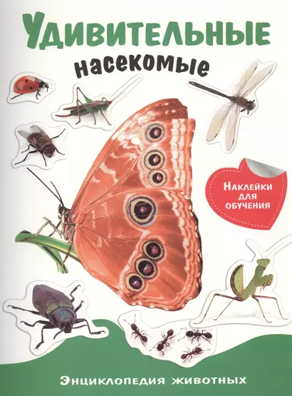 Энциклопедия животных с накл. Удивительные насекомые - фото 1