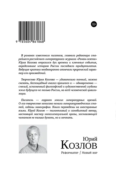 Реформатор. Новый вор - фото 2