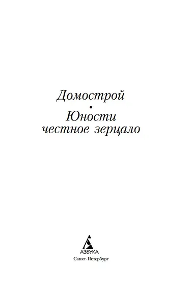 Домострой. Юности честное зерцало - фото 5
