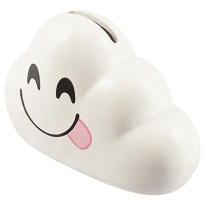 Копилка Облачко-смайлик (керамика) (12×8) (12-07132-21893-3) - фото 3