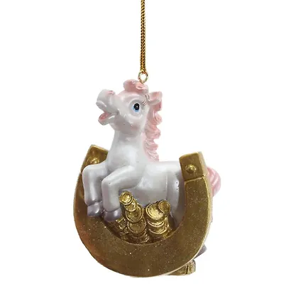 Фигурка декоративная подвесная Лошадка, 6 вариантов (5х2х7) - фото 3