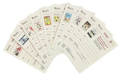 Набор открыток 10шт "Военная карикатура" - фото 4