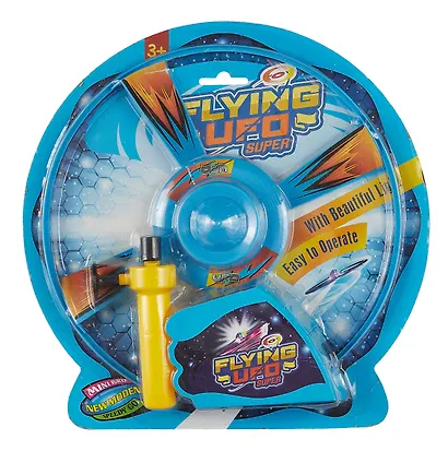 Игрушка с запуском - диск НЛО 26см. в ассортименте - фото 1