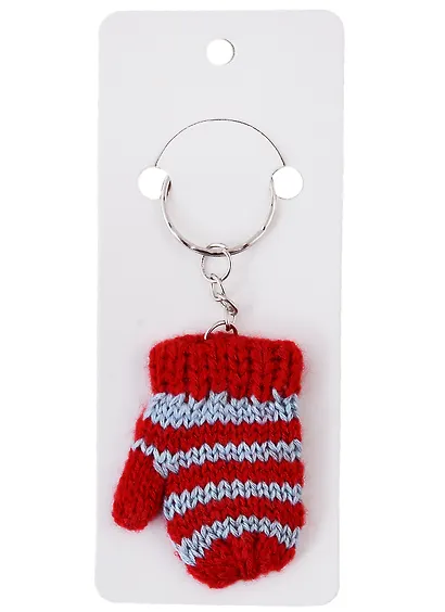 Брелок Варежка на подложке, в ассортименте - фото 1