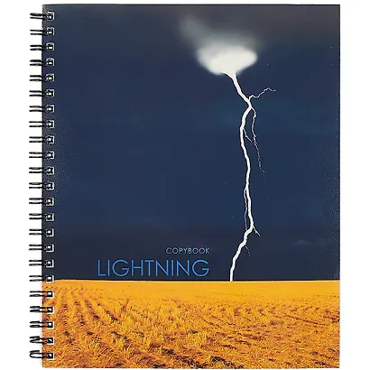 Тетрадь в клетку Listoff, "Стихия Грозы", 96 листов, в ассортименте - фото 5