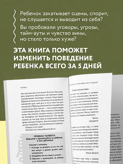 Новый ребенок к пятнице. Воспитание без криков и наказаний за 5 дней - фото 5