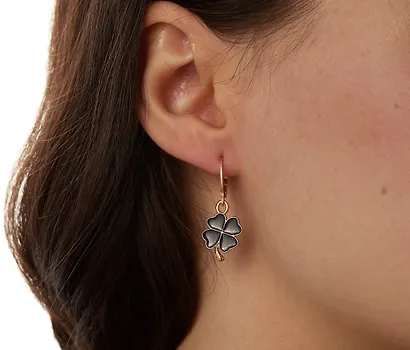 Набор сережек Yoi, "Цветочки и бабочки", 2,5 см, 3 штуки - фото 3