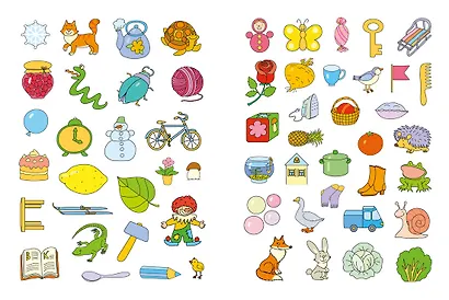 Тесты с логопедом 3-4 года (с наклейками) - фото 7